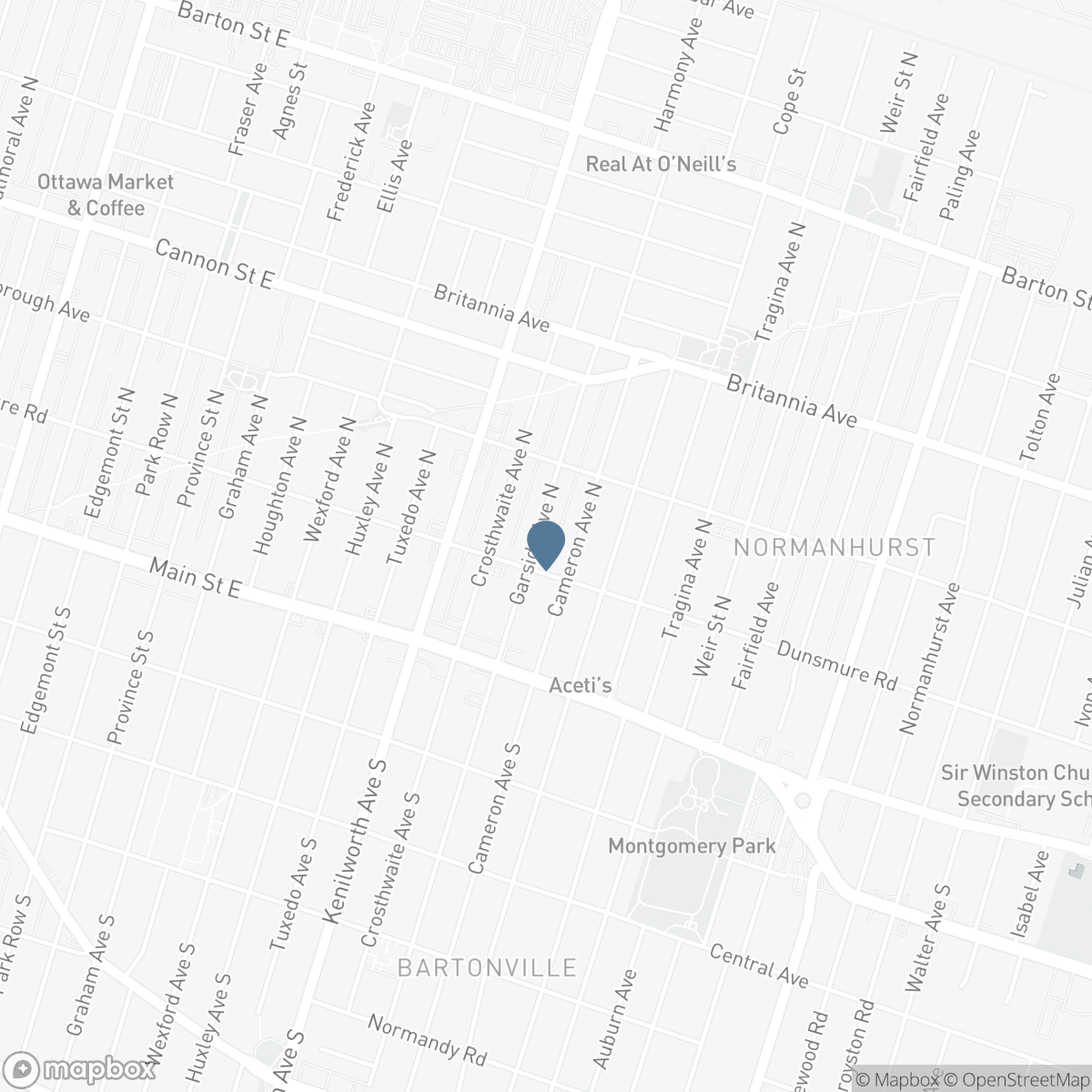 72 GARSIDE AVENUE N, Hamilton, Ontario L8H 4W3